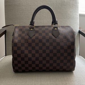 Louis Vuitton Speedy DE 30.  Authentic, excellent condition & it’s vintage 🇫🇷